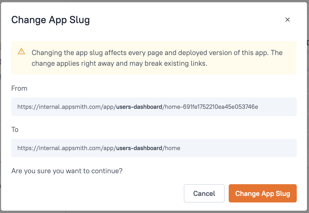 Static URLs Preview